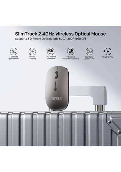 Unıtek Slımtrack 2.4ghz Kablosuz Mouse T060agy01 -