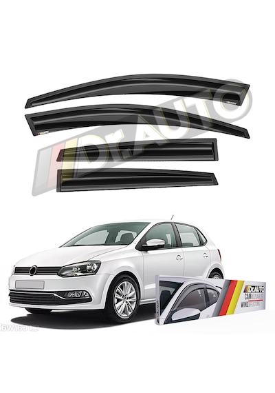 Volkswagen Polo 2010-2017 Cam Rüzgarlığı 4'lü