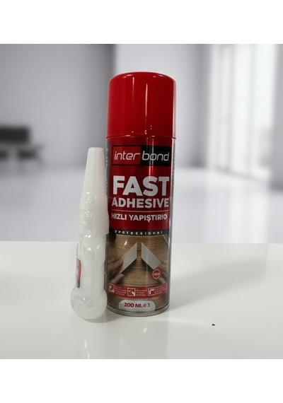 İnterbond Mdf Kıt Hızlı Yapıştırıcı l 200 Ml+35 Gr