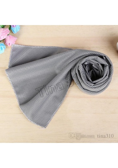 Serinletici Sporcu Havlusu-Cooltowel Super Coolıng Towel-Fıtness Gri