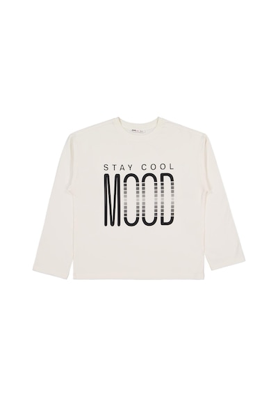 Civil Girls Stay Cool Mood Baskılı 10-13 Yaş Sweatshirt - Ekru
