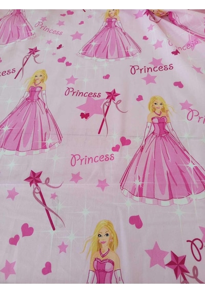 %100 Pamuk Tek Kişilik Lastikli Çarşaf Pembe