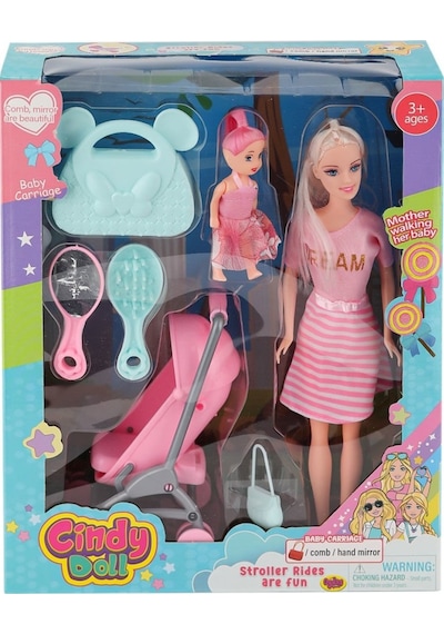 02426 Anlily Pusetli Bebek -oyuncak