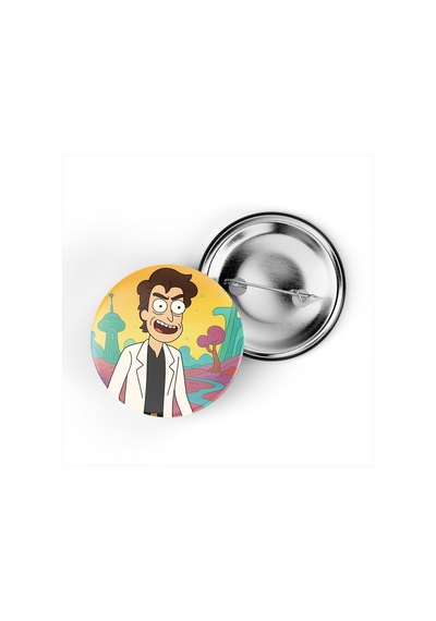 Aizen Sosuke - 44 Mm İğneli Çanta Rozeti - 5 Adet Diğer
