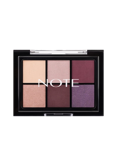 Note Eyeconic Eyeshadow Palette 01 Earth Mat Ve Işıltılı Toz Göz Far Paleti
