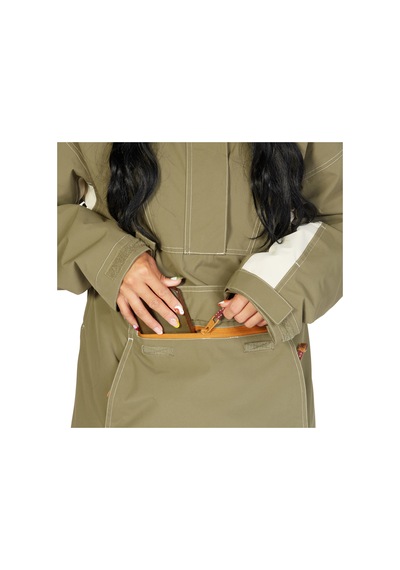 Dc - Savvy Anorak Haki Yeşil