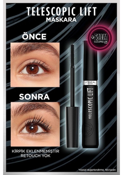 L'Oreal Paris Telescopic Lift Maskara 9.9 ML