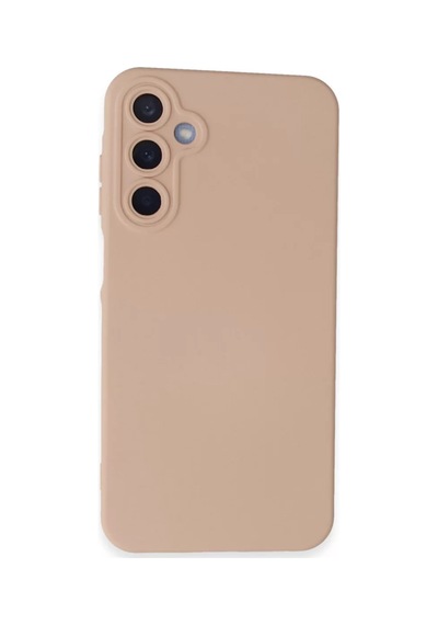 Newface Samsung Galaxy A25 5g Kılıf Nano İçi Kadife Silikon - Pudra
