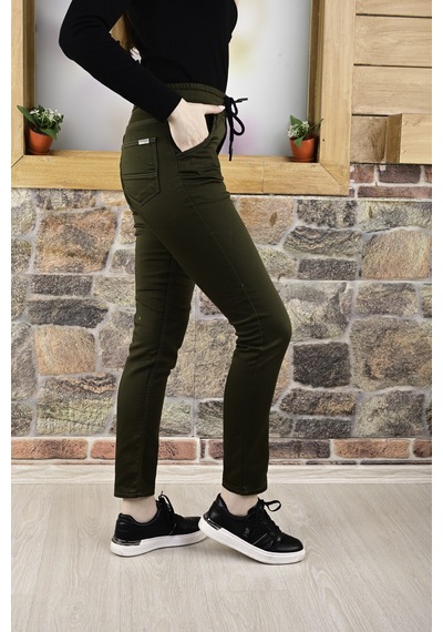 Black Steel Quıts Kıds Kemer Lastik Paça Düz Pantolon 23000 Qkbyn 23000