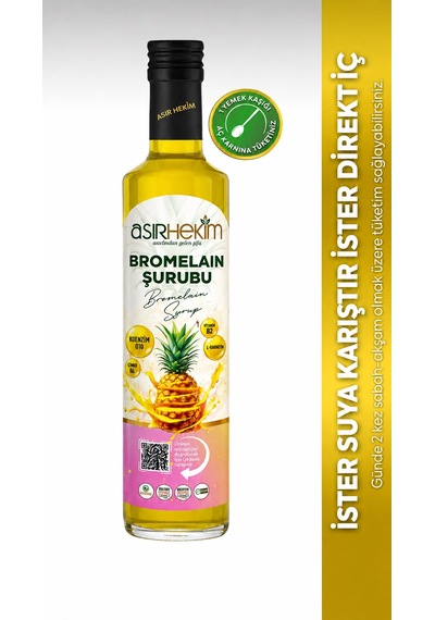 Asır Hekim Bromelain Ananas İçeren Detox Şurubu