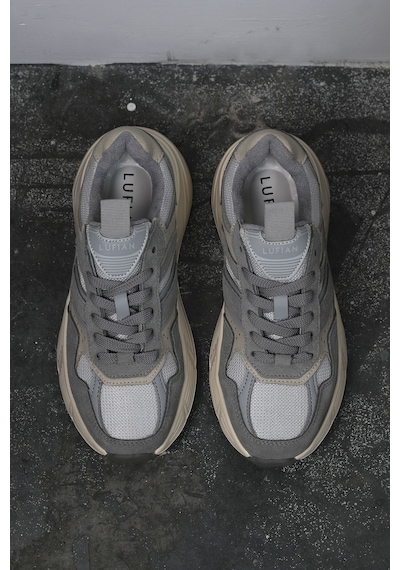 Lufian Martına Kadın Sneaker Ayakkabı Gri Gri 122230033100150 Gri