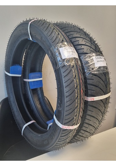 Bajaj Pulsar Ns 125  90/90-17 Tl Ve 120/80-17 Tl Dubleks Lastik Set