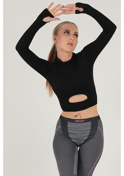 Doremi Out Detaylı Bisiklet Yaka Büstiyer Siyah-m/l siyah