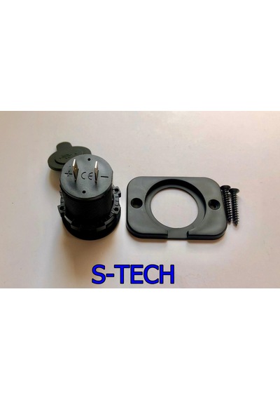 Usb Pano Tipi Giriş 5V 1A ve 5V2.1 Cıkış Kulaklı 30Mm