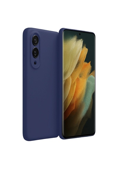 Samsung Galaxy S25 Edge First Silikon - Lacivert
