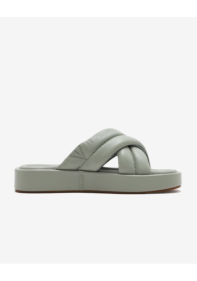 Clarks Alda Glide Kadın Yeşil Terlik 26181184 Yeşil