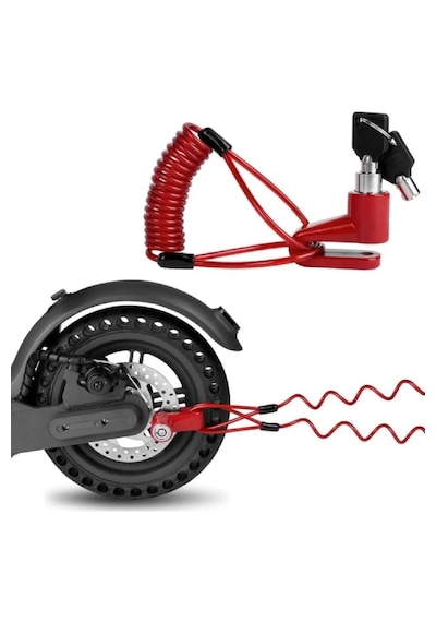 Umotech Yüksek Güvenlikli Bisiklet Scooter Motosiklet Kilidi