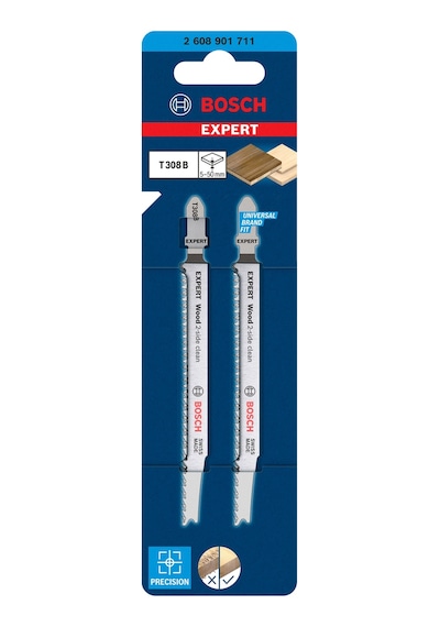 Bosch Expert T 308 B 2'li Ahşap Dekupaj Testeresi 2608901711