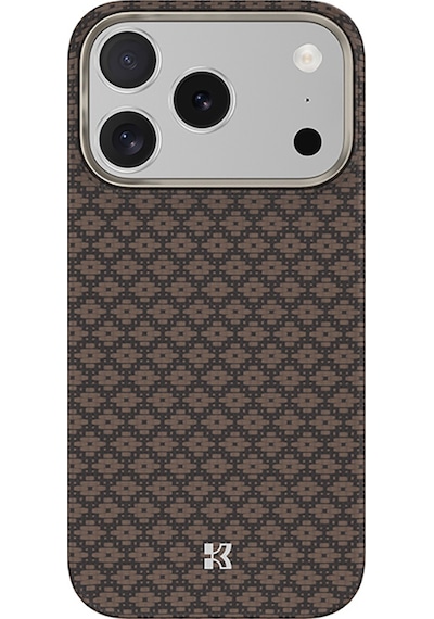 Apple Uyumlu iPhone 17 Pro Max Kılıfm-safe Şarj Özellikli Benks Armorair Armorgrid Serisi Kevlar Gold Gold