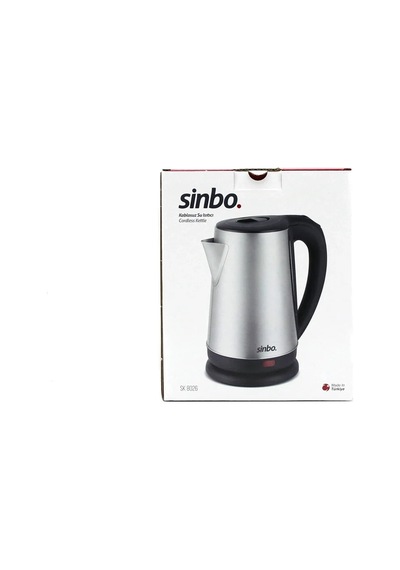 Çelik Kettle Su Isıtıcısı Kablosuz Kullanım 1.8lt 360 Derece Dönebilme Otomatik Kapanma Sk-8026 546