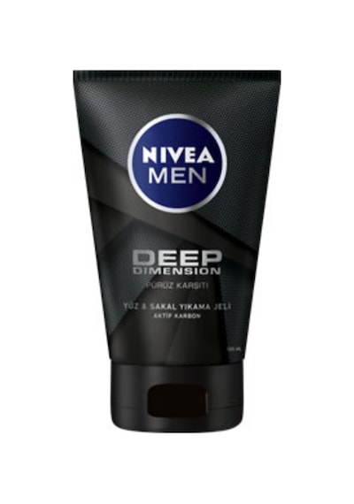 Nıvea Men Deep Dimension Yüz Ve Sakal Yıkama Jeli 100ml