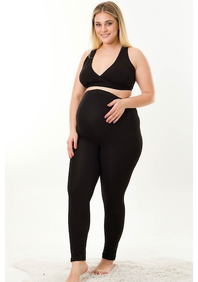 Parlingerie Hamile Taytı Bel Ayarlı Siyah