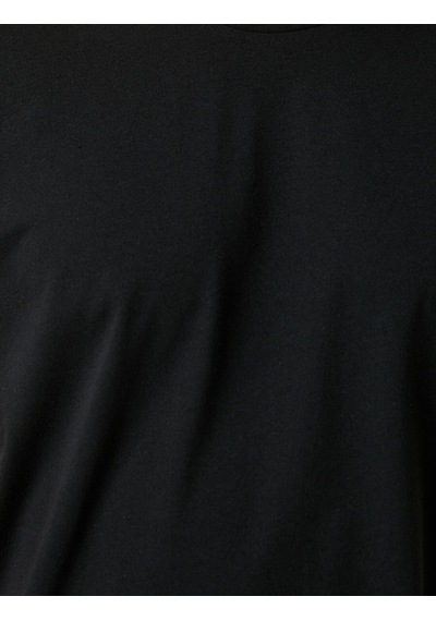 Koton Regular Fit Bisiklet Yaka Basic Tişört Siyah 3wam10043hk