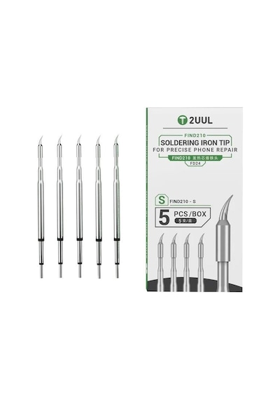 2uul Fd24 S Tipi C210 Uyumlu Lehimleme Ucu Seti 5'li Paket