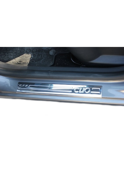 Renault Clio 4 Sport Tourer Kapı Eşiği 4 Prç Krom 2013-2019