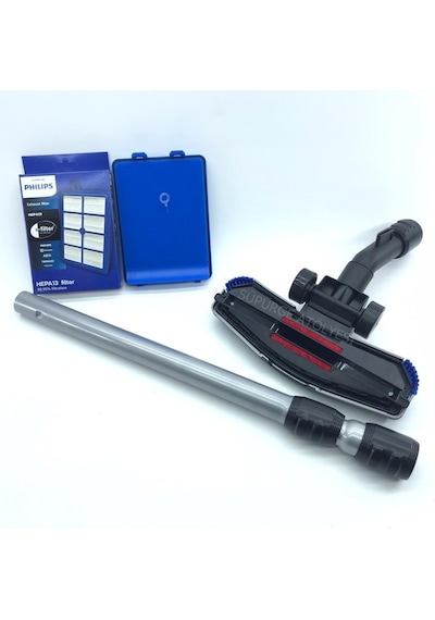 Philips Uyumlu Fc 9924  Çelik Boru+başlık+filtre Seti
