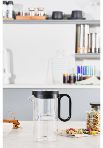 Karaca Brewy Tea Borosilikat Cam French Press 500 ml