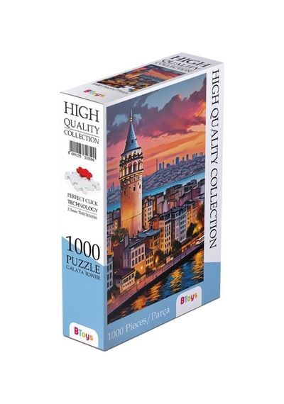 Btoys 1000 Parça Puzzle Galata Tower 9016
