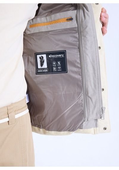 Discovery Expedition D5wm-mnt3704 Beyaz Relaxed Erkek Spor Mont Kırık Beyaz