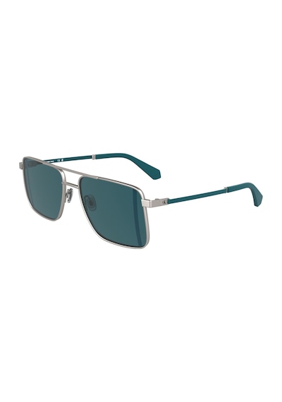Calvin Klein Jeans Ckj25201s-016 Erkek Güneş Gözlüğü Gümüş