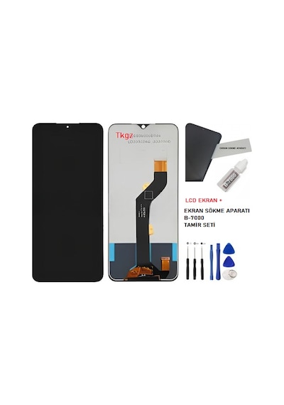 İnfinix Hot 12 Pro Uyumlu Lcd Ekran Dokunmatik Servis + B-7000 + Tamir Seti