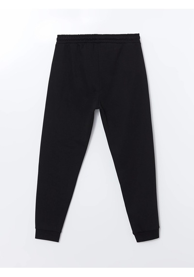 LC Waikiki Lcwaıkıkı Classic Siyah Kalın Erkek Jogger Eşofman Altı New Blakız Çocuk