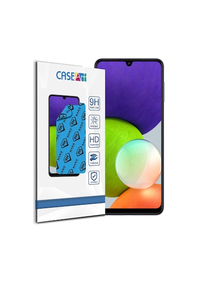 Samsung Galaxy A22 4G Blue ile Uyumlu Nano Kırılmaz Esnek Cam Ekran Koruyucu