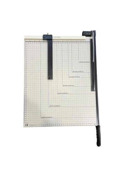Metal Tablalı Kollu Giyotin - A3