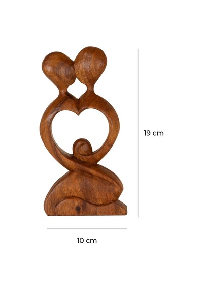 Ev & Ofis Dekoru Hediyelik Ağaç Oyma 19 Cm X 10 Cm-56
