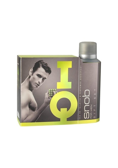 Snob Orıjınal Iq Edt Erkek Parfümü 100 Ml +snop Deodorant 150 Ml Kofre Set Diğer