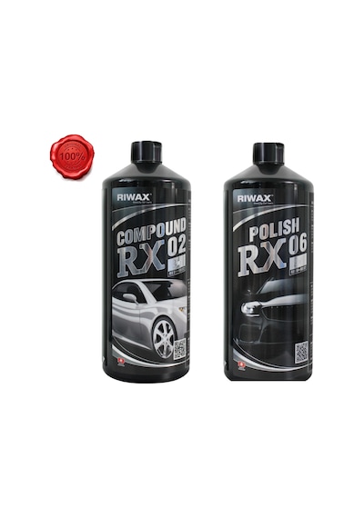 Riwax 2'li Pasta Cila Seti Rx02 Kalın Pasta + Rx06 Hare Cila 1 Kg