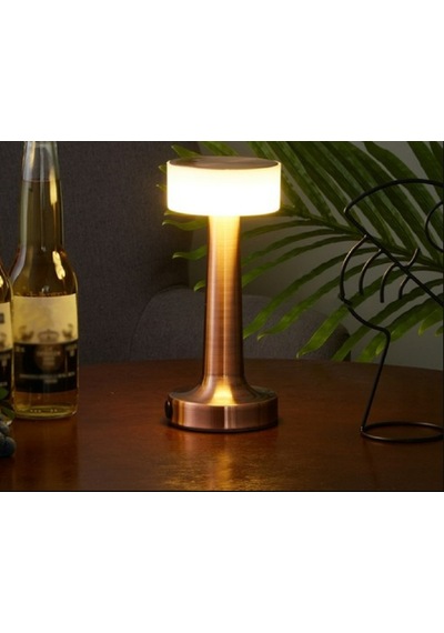 LED MASA LAMBASI, RETRO DOKUNMATİK KONTROL KOMİDİN LAMBASI, ŞARJ