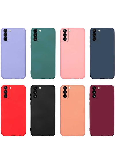 Goocamp Galaxy S22 Plus Uyumlu Mara Lansman Kılıf-pembe Açık Pembe Açık