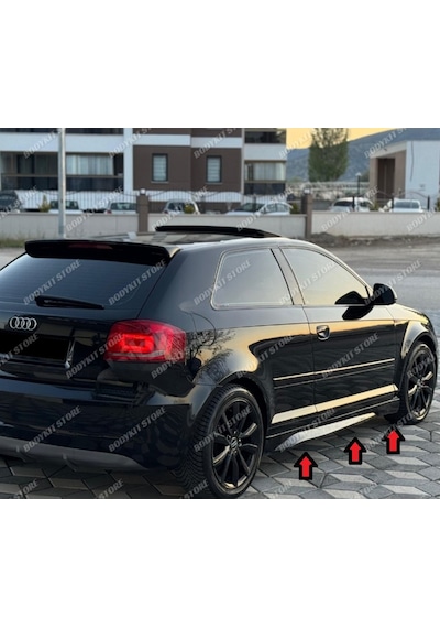 Audi A3 8p Yan Marşpiyel Seti Sağ-sol 2 Kapı Coupe Uyumlu 2004-12