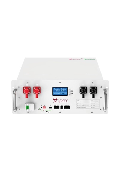 Apx-yro-rck Apex 51.2v 100ah Lityum Lifepo4 Batarya