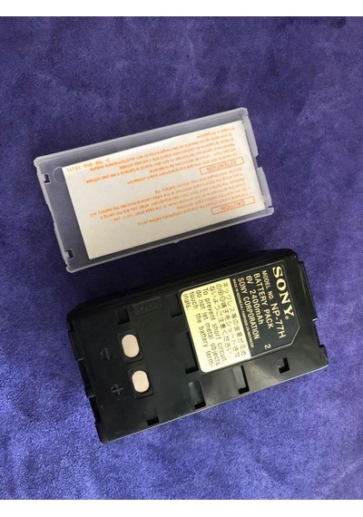 Sony Np 77h 6v 2400mah Batarya Sony Video Kamera Bataryası