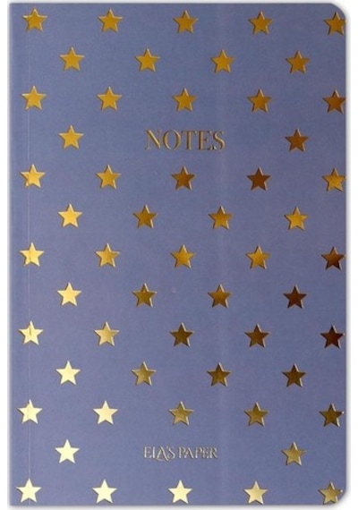 Ela's Paper Yıldız Notes Çizgili Defter