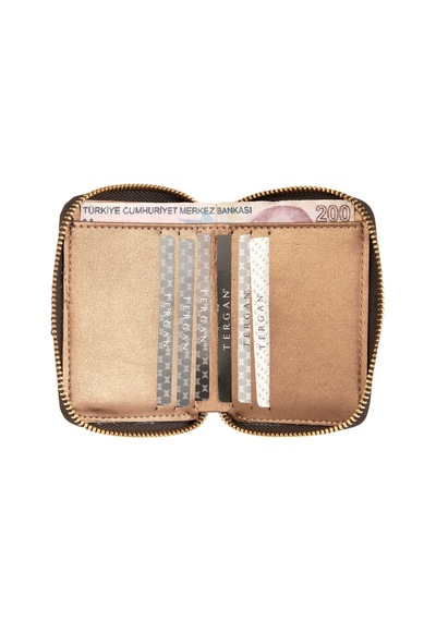Tergan S1cb00055829 Kadın Cüzdan Bronz