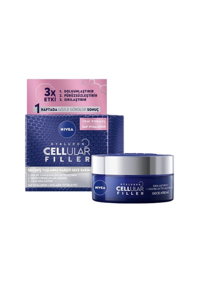 Hyaluron Cellular Fıller Yaşlanma Karşıtı Gündüz Spf 15 50 Ml Ve Gece Kremi 50 Ml