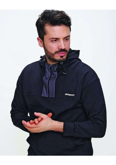 Uhlsport Sweat Y.fermuarlı Poly. Young 3212313 Siyah